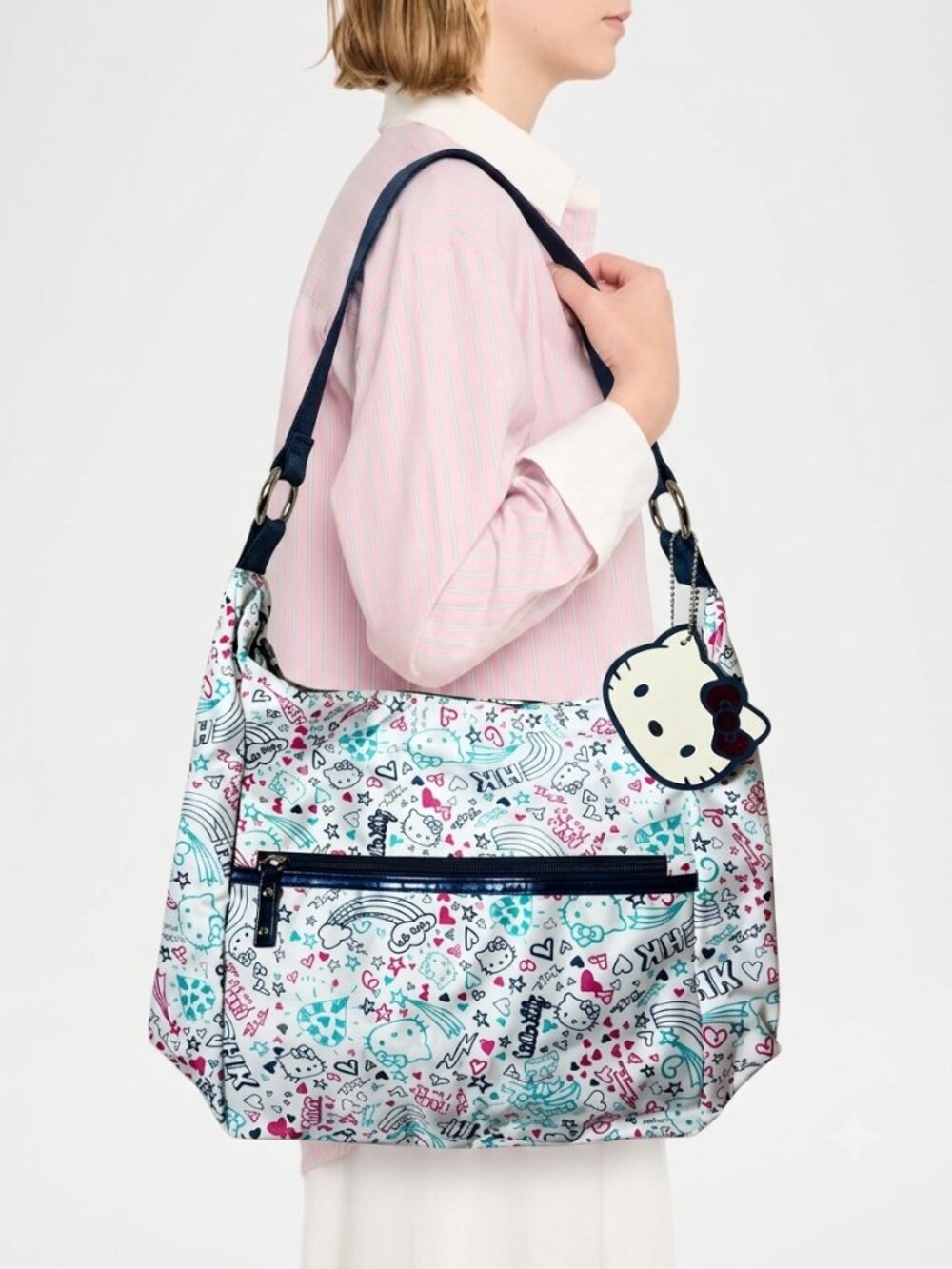 Rare Vintage Loungefly Sanrio Hello Kitty "Sketchy Collection" Satchel
